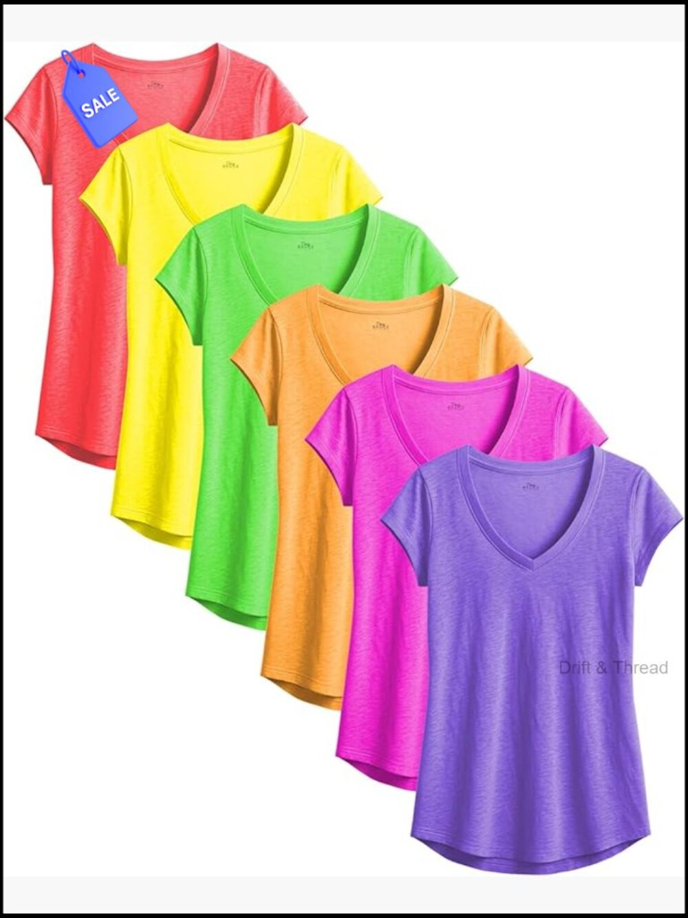 Women's V-Neck Short Sleeve T-Shirt Semi Sheer Slub Burnout Fabric Workout Top